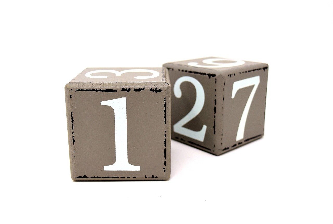 dice, pay, lumps, wood, calendar, numbers